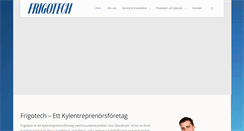 Desktop Screenshot of frigotech.se