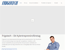 Tablet Screenshot of frigotech.se